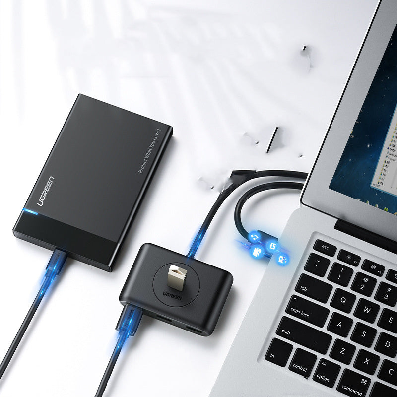 JMT-949706 USB 3.0 Multi-Port Extender Hub for Desktop Computers - High-Speed Data Transfer (300mb/s)
