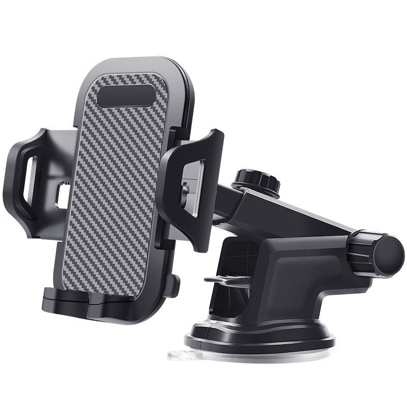 JMT-950218 Carbon Fiber Car Phone Holder - Anti-Vibration, Anti-Skid for 4.0-7.0 inch Devices