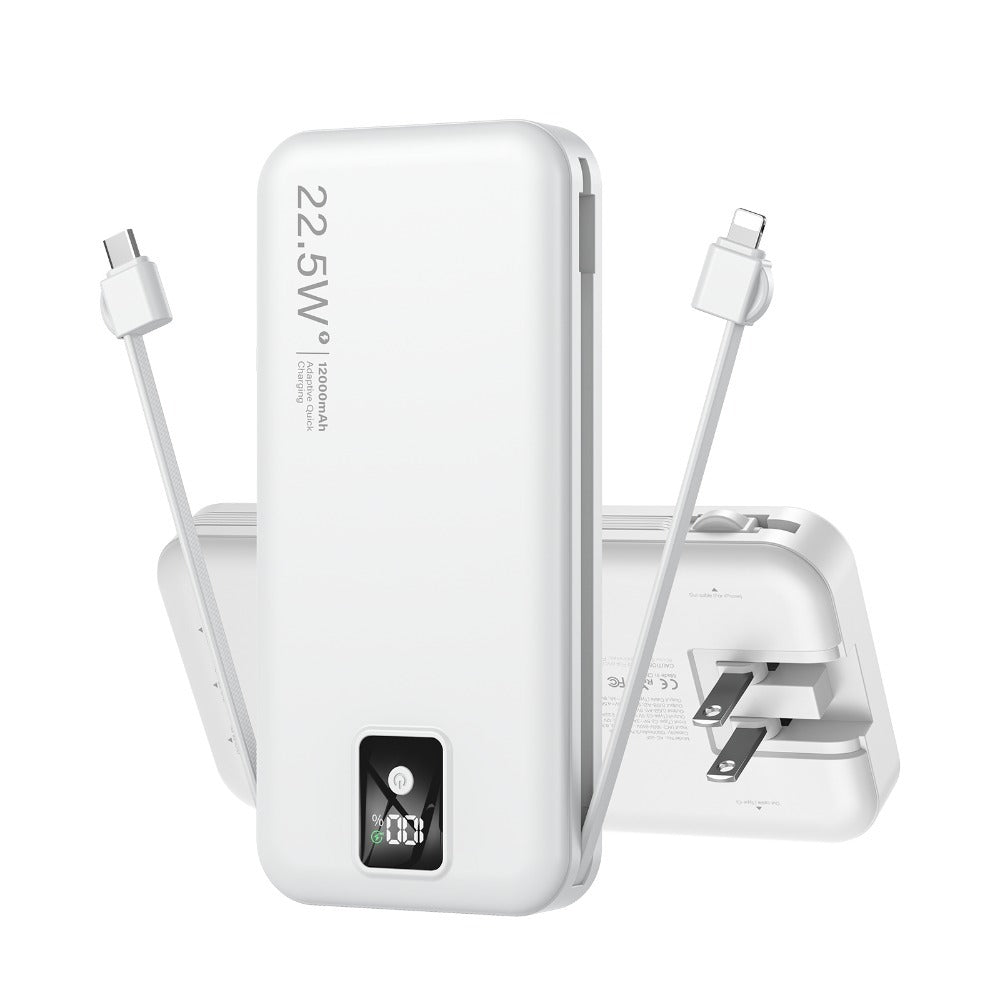 JMT-950538 Portable AC-02F Power Bank – Sleek Design, Lightweight and Convenient Charging Solution