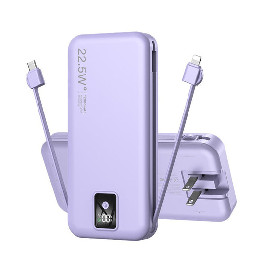 JMT-950538 Portable AC-02F Power Bank – Sleek Design, Lightweight and Convenient Charging Solution