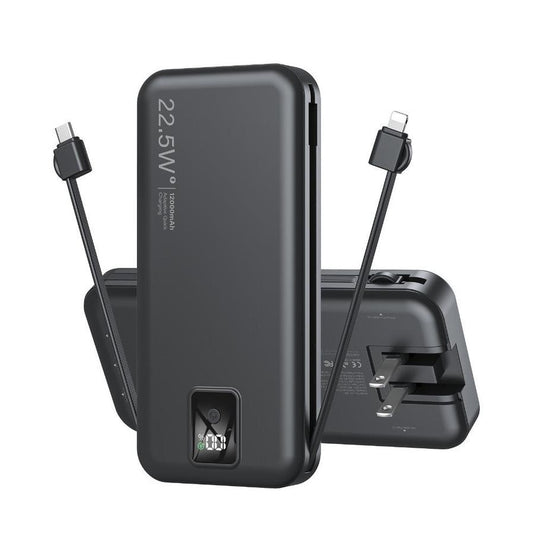 JMT-950538 Portable AC-02F Power Bank – Sleek Design, Lightweight and Convenient Charging Solution