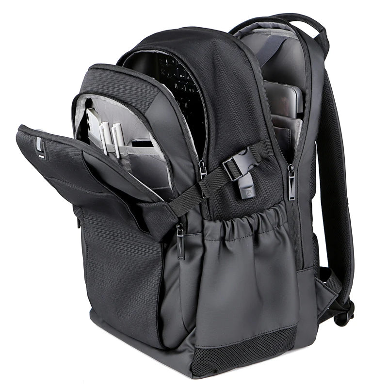 JMT-950538 Stylish Foldable Anti-Theft Laptop Backpack with Side Pockets for Travel
