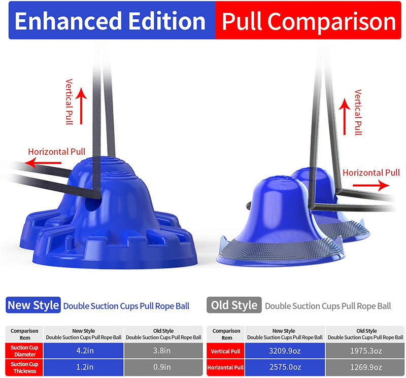 JMT-950666 Indestructible Large Dog Chew Toy with Suction Cup for Aggressive Chewers