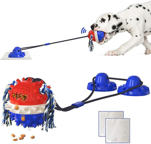 JMT-950666 Indestructible Large Dog Chew Toy with Suction Cup for Aggressive Chewers