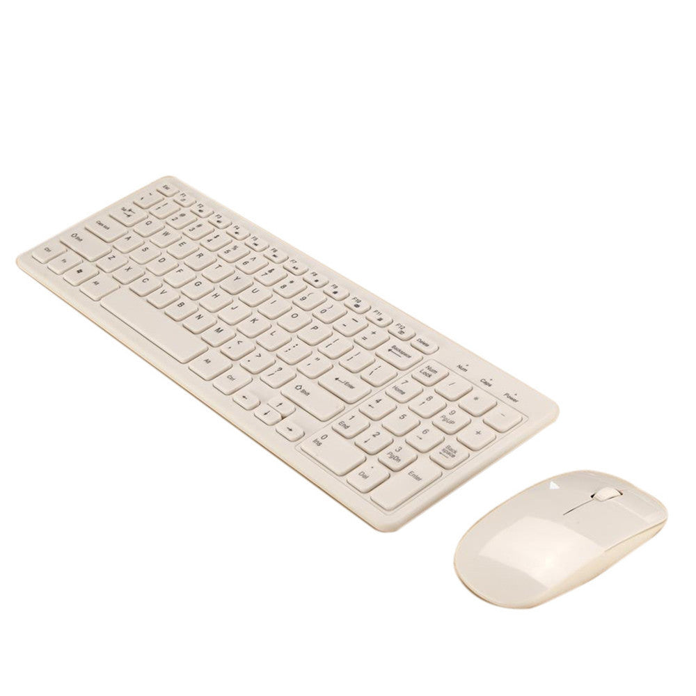 JMT-950986 Wireless Keyboard and Mouse Set with Adjustable DPI and Ergonomic Design, Silent Operation, Chocolate Keycaps