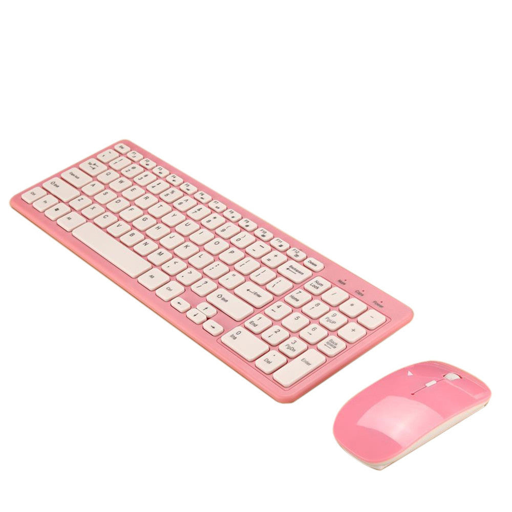 JMT-950986 Wireless Keyboard and Mouse Set with Adjustable DPI and Ergonomic Design, Silent Operation, Chocolate Keycaps