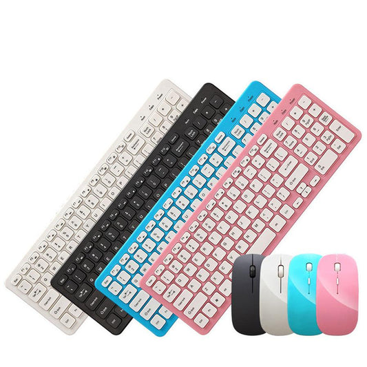 JMT-950986 Wireless Keyboard and Mouse Set with Adjustable DPI and Ergonomic Design, Silent Operation, Chocolate Keycaps