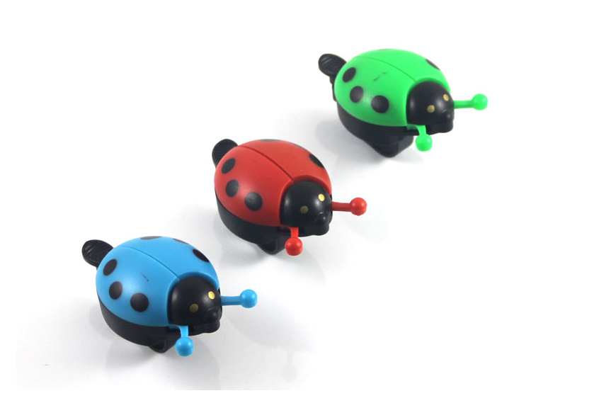 JMT-951434 Charming Ladybug Bicycle Bell for Safe and Fun Rides