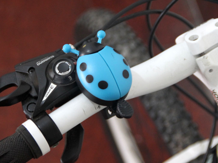 JMT-951434 Charming Ladybug Bicycle Bell for Safe and Fun Rides