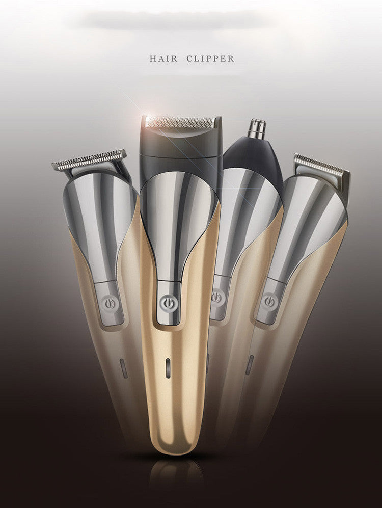 JMT-951754 Multifunctional Electric Hair Clipper with Adjustable Blades for Haircutting, Shaving, and Trimming