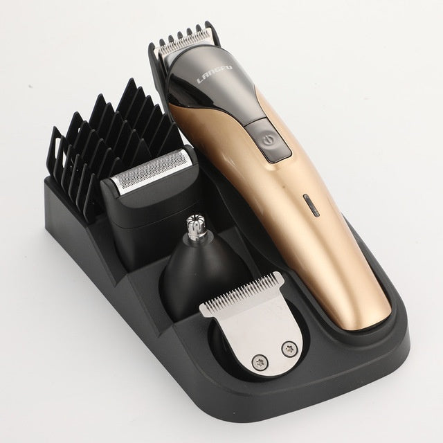 JMT-951754 Multifunctional Electric Hair Clipper with Adjustable Blades for Haircutting, Shaving, and Trimming