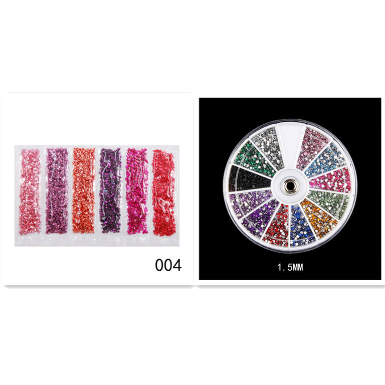 JMT-951818 Diamond Glass Fragments for Nail Art - Gold and Silver Broken Glass Sequins (26g, QCR10128)