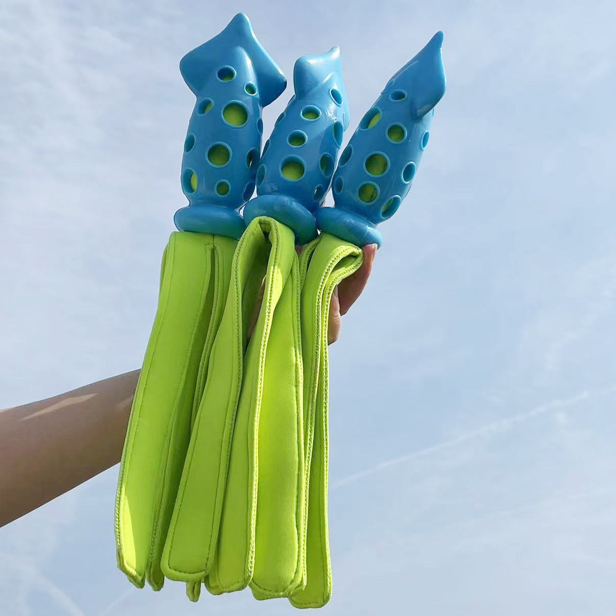 JMT-952650 Interactive Squeaky Cuttlefish Toy for Dog Teeth Cleaning - Safe Rubber & Waterproof Fabric, 39CM