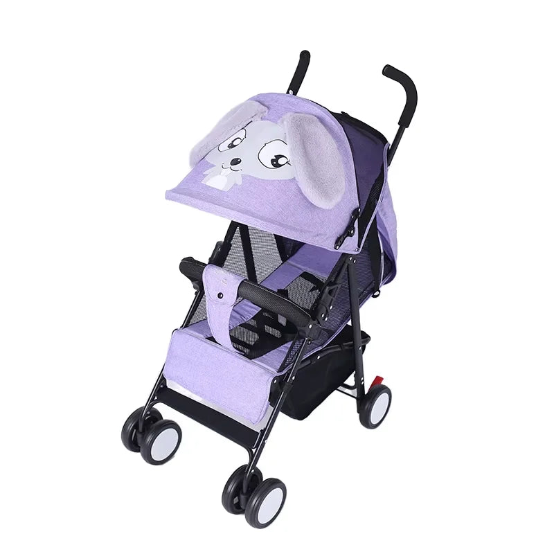 JMT-953098 Foldable 2-in-1 Baby Stroller Walker for Spring/Summer Use