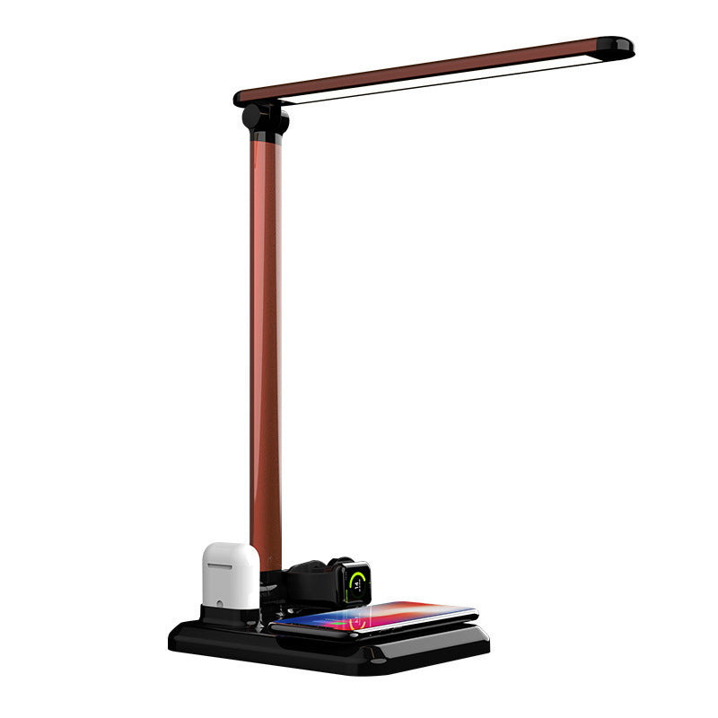 JMT-953354 4-in-1 Wireless Charging Desk Lamp for Apple Devices – Compatible with iPhone, Watch, and Headset