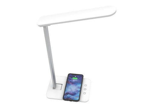 JMT-953354 4-in-1 Wireless Charging Desk Lamp for Apple Devices – Compatible with iPhone, Watch, and Headset