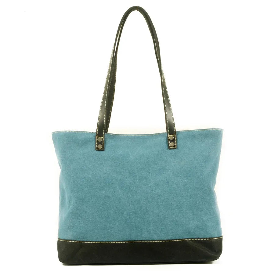JMT-953354 Retro Fashion Canvas Large Shoulder Handbag with Eco-Friendly Materials