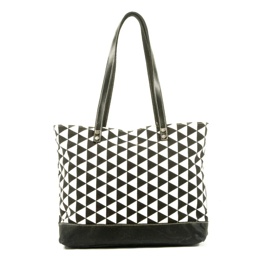 JMT-953354 Retro Fashion Canvas Large Shoulder Handbag with Eco-Friendly Materials