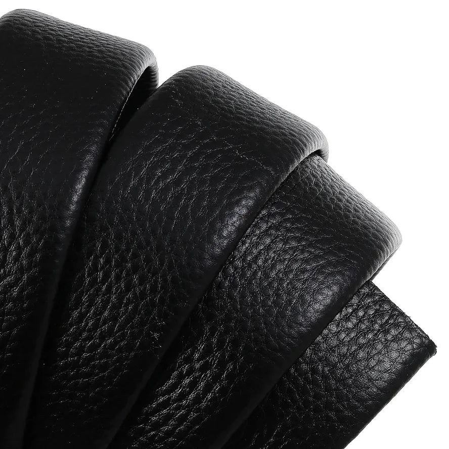 JMT-953418 Soft Pin Punched Leather Belt Strip - Model LY30-3831