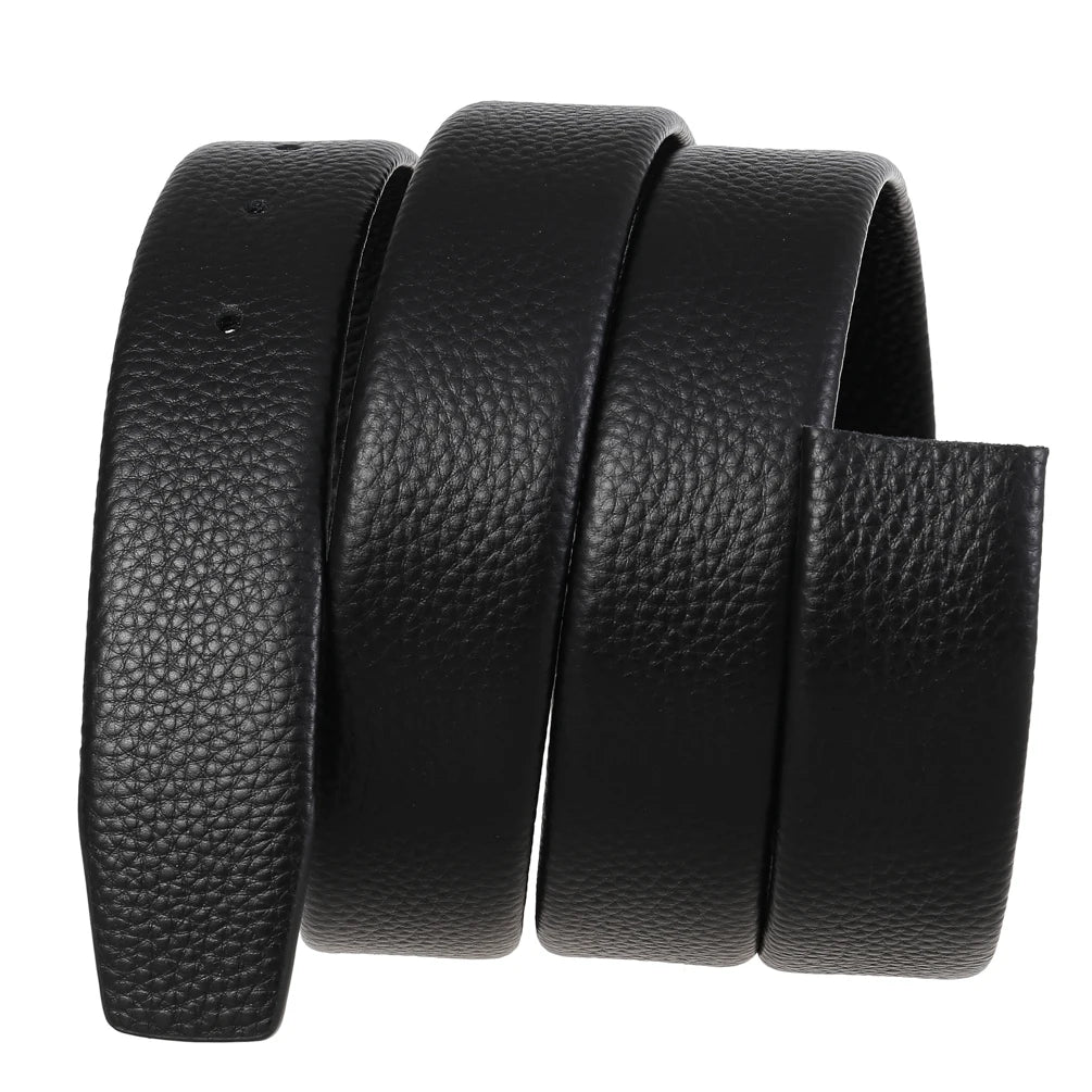 JMT-953418 Soft Pin Punched Leather Belt Strip - Model LY30-3831