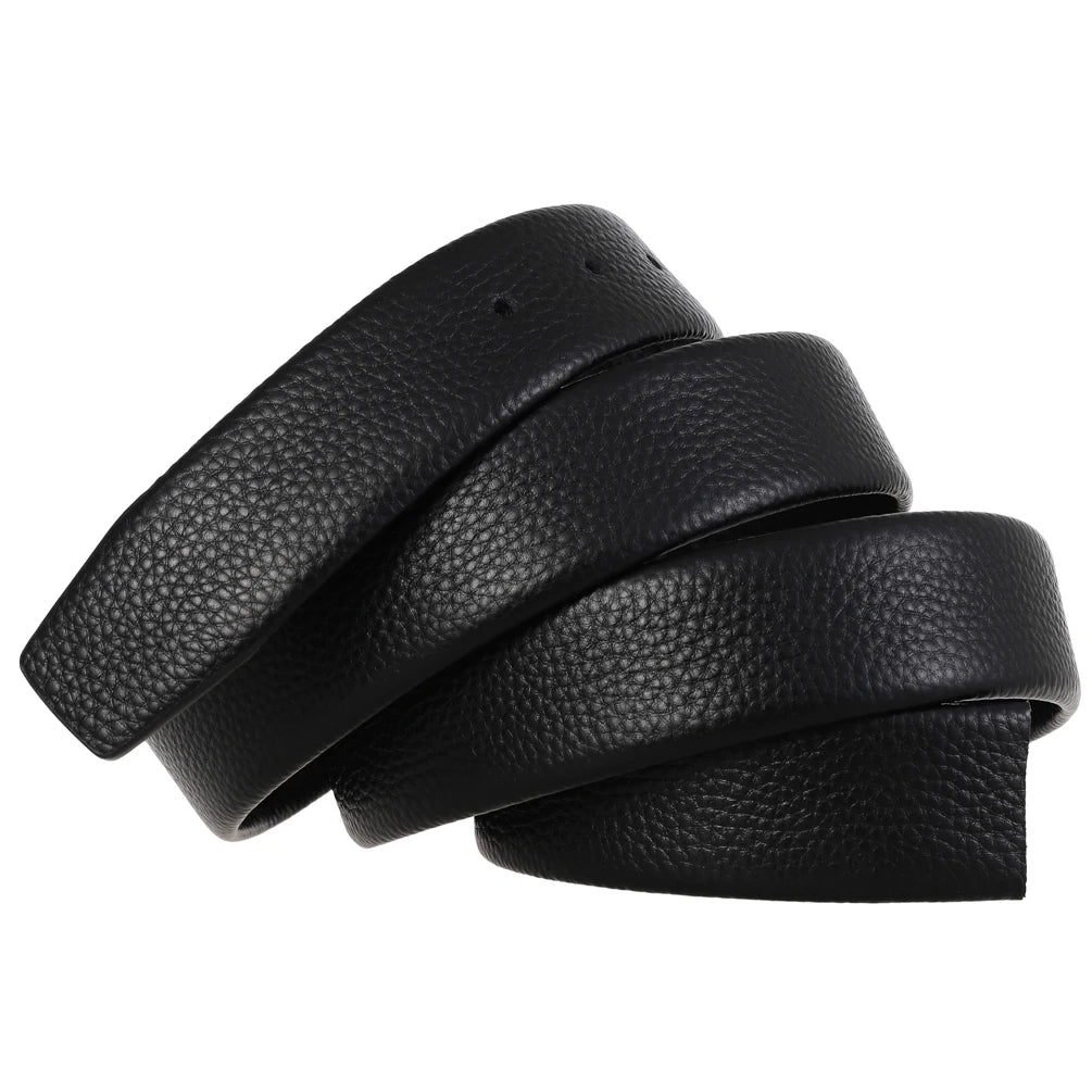 JMT-953418 Soft Pin Punched Leather Belt Strip - Model LY30-3831