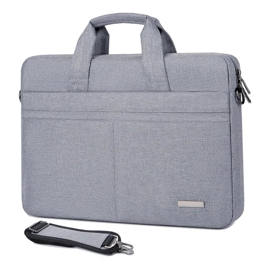 JMT-953482 Simple Stylish Unisex 15.6'' Computer Bag for Men and Women - Portable Single Shoulder Business Briefcase