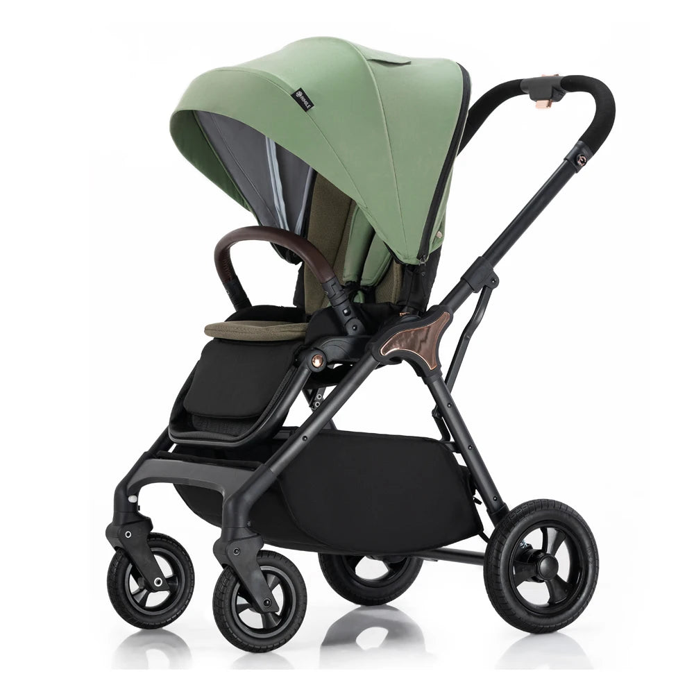 JMT-953994 Versatile Baby Stroller with Large Rubber Wheels for Comfortable Use in Restaurants