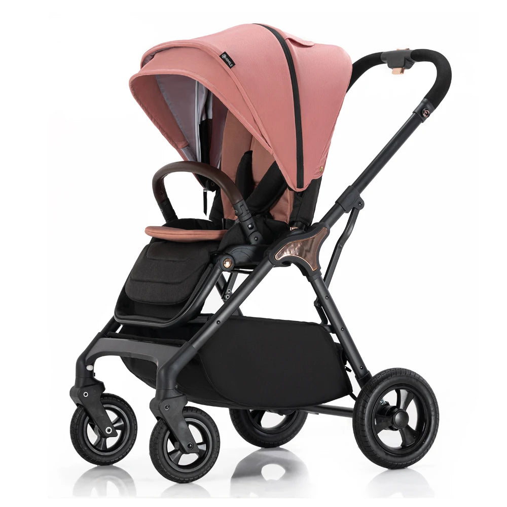 JMT-953994 Versatile Baby Stroller with Large Rubber Wheels for Comfortable Use in Restaurants