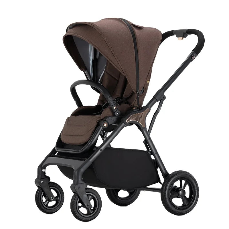 JMT-953994 Versatile Baby Stroller with Large Rubber Wheels for Comfortable Use in Restaurants