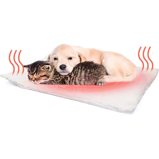 JMT-954122 Self-Heating Dog and Cat Bed Cushion with Berber Fleece - 60x45CM Thermal Pet Blanket