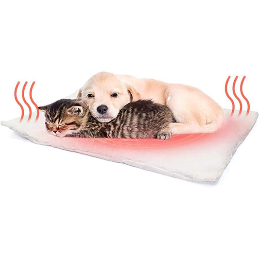 JMT-954122 Self-Heating Dog and Cat Bed Cushion with Berber Fleece - 60x45CM Thermal Pet Blanket