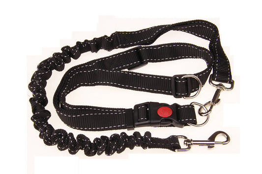 JMT-954314 Elastic Dog Running Leash with Adjustable Belt for Active Pet Adventures
