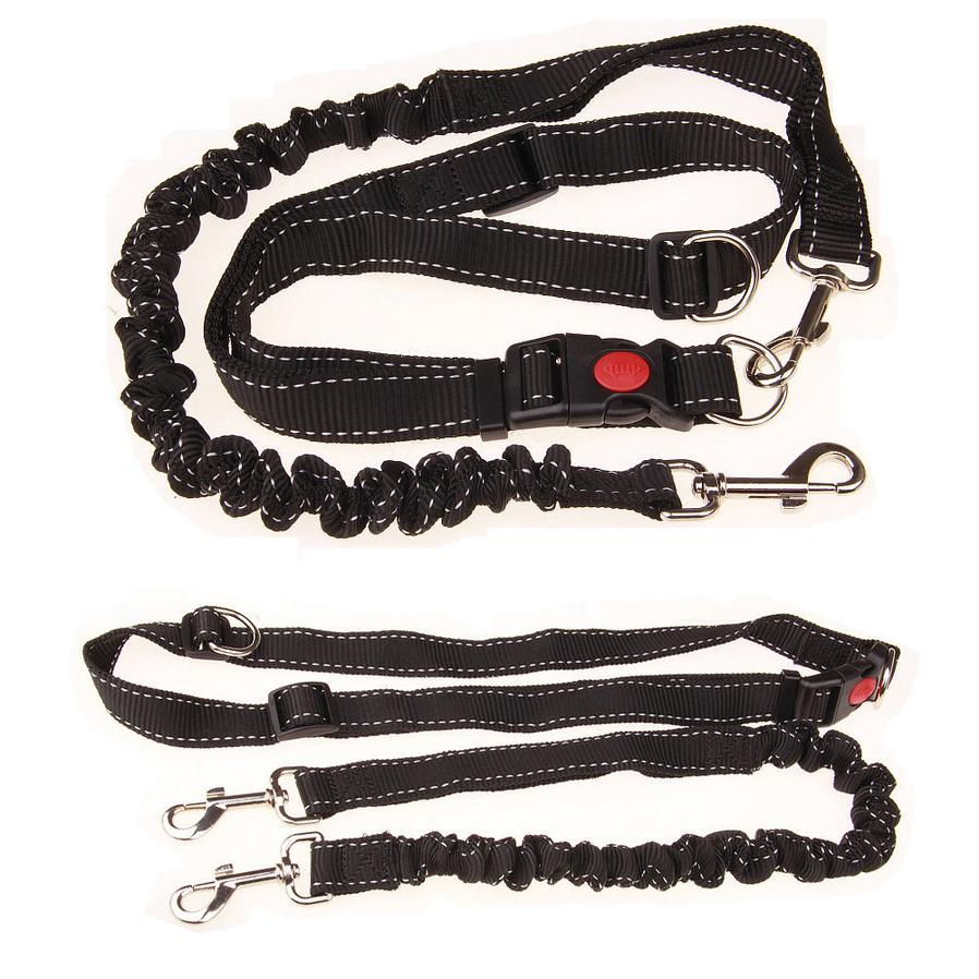 JMT-954314 Elastic Dog Running Leash with Adjustable Belt for Active Pet Adventures