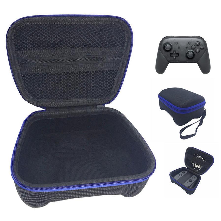 JMT-955146 EVA & 1680 Nylon Switch Pro Controller Carrying Bag with Hand Rope and Grid Design