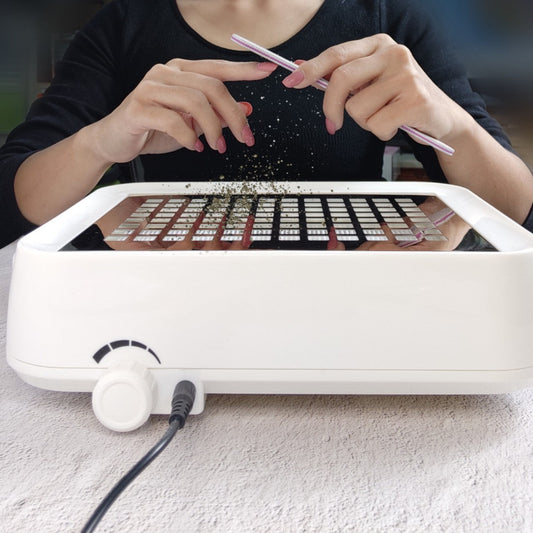 JMT-955274 Adjustable Speed Professional Electric Nail Vacuum Cleaner in Rose Gold or Metallic Silver