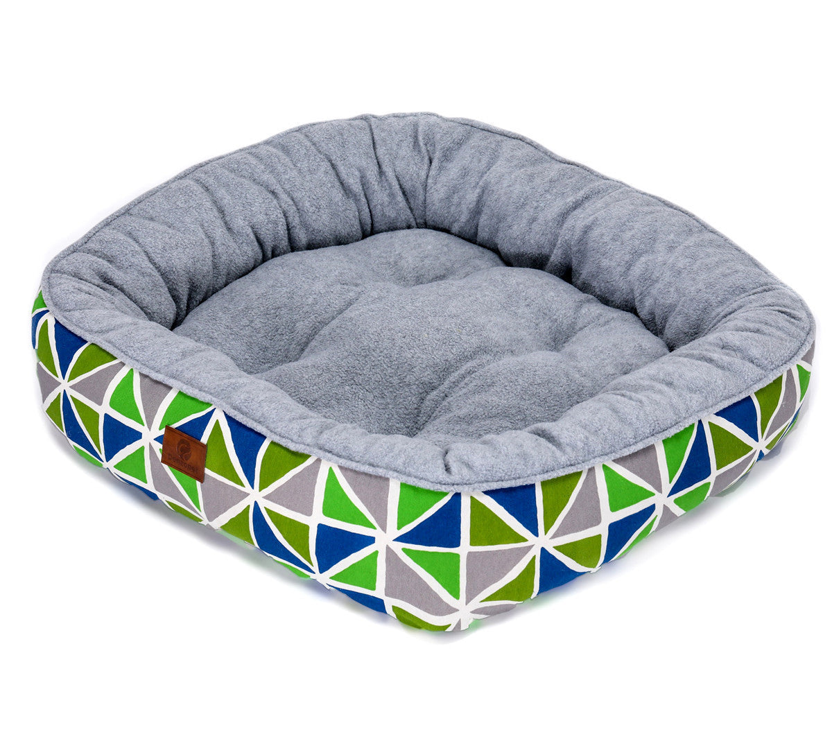 JMT-955274 Cozy Soft Doghouse with Breathable Knitted Wool Lining and Eco-Friendly Cotton Exterior