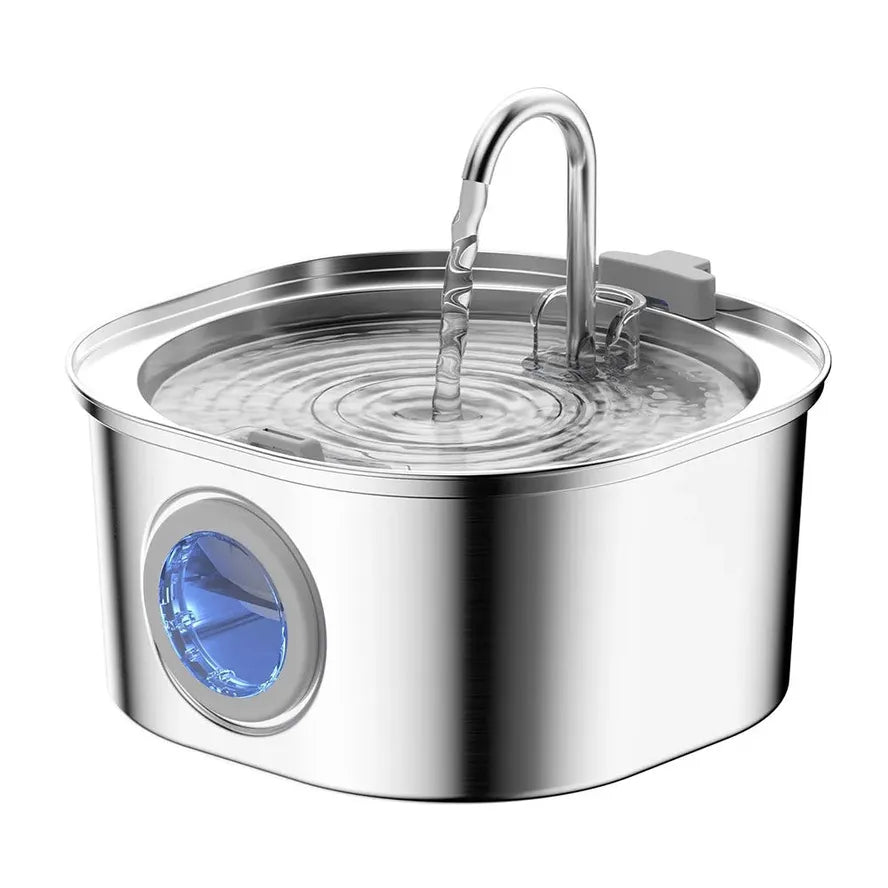 JMT-955338 Automatic 3.2L Stainless Steel Pet Water Fountain for Dogs and Cats