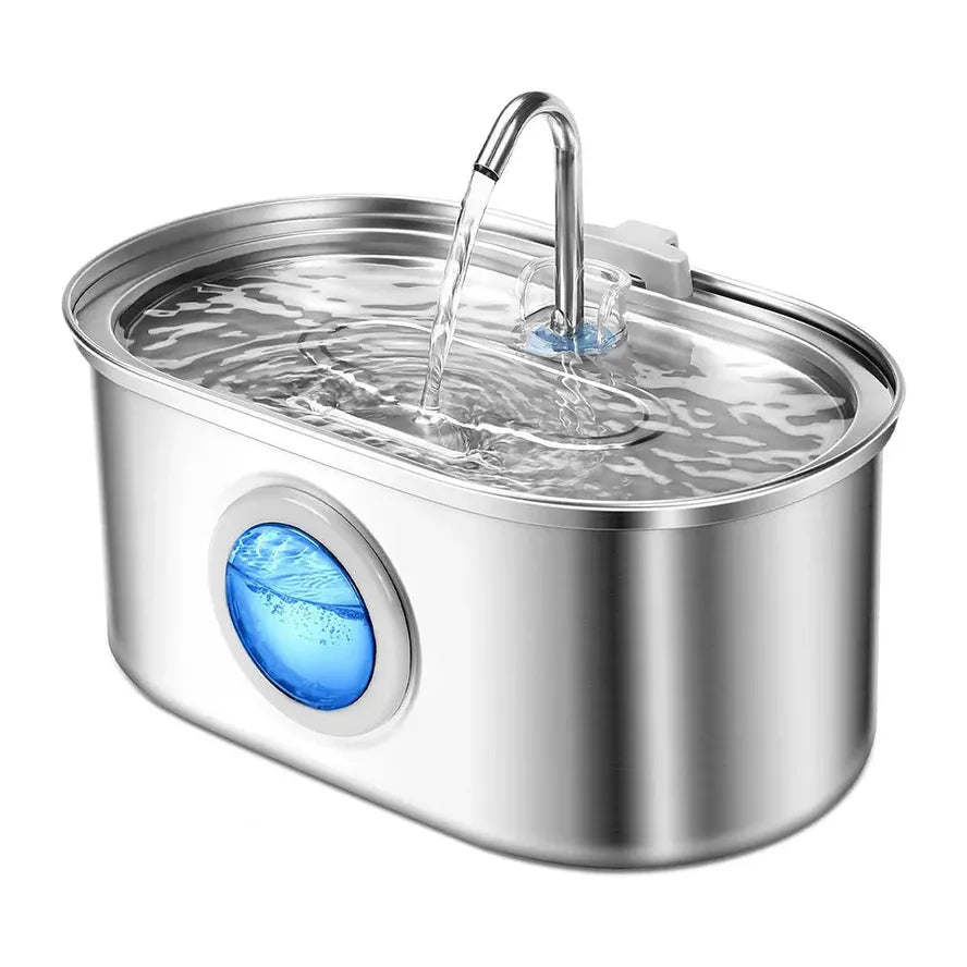 JMT-955338 Automatic 3.2L Stainless Steel Pet Water Fountain for Dogs and Cats