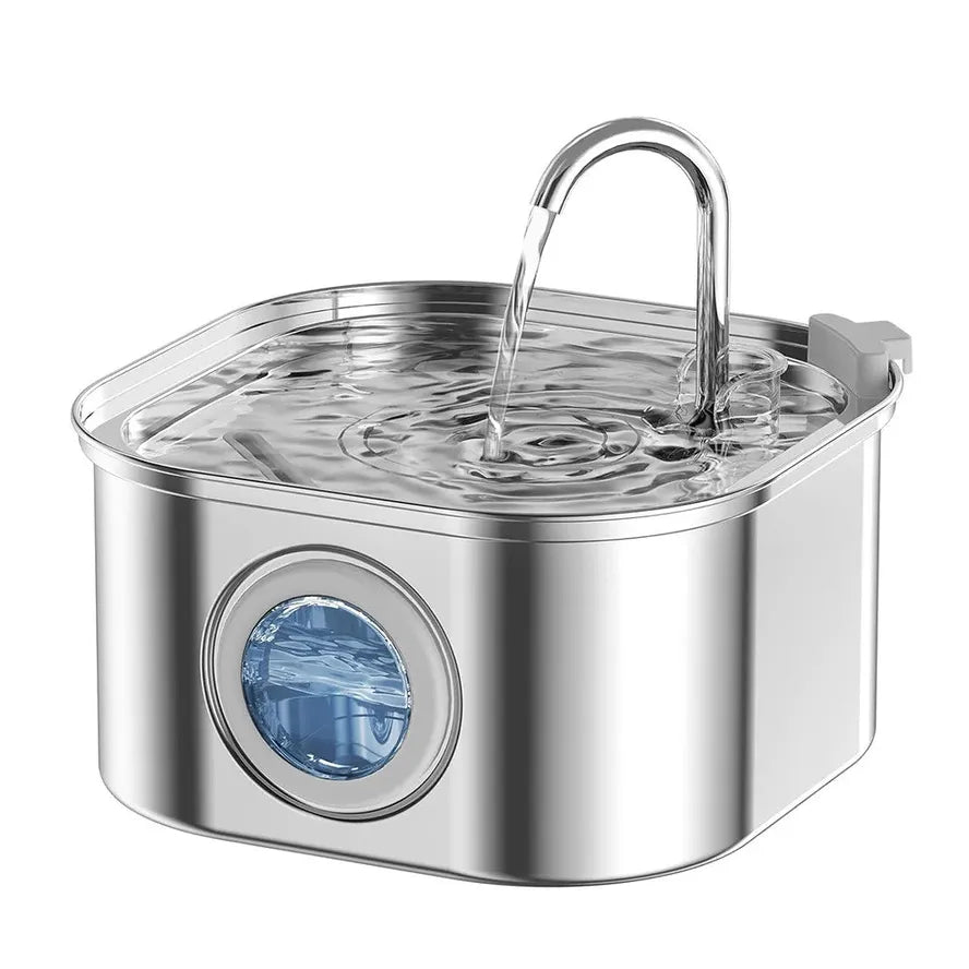 JMT-955338 Automatic 3.2L Stainless Steel Pet Water Fountain for Dogs and Cats