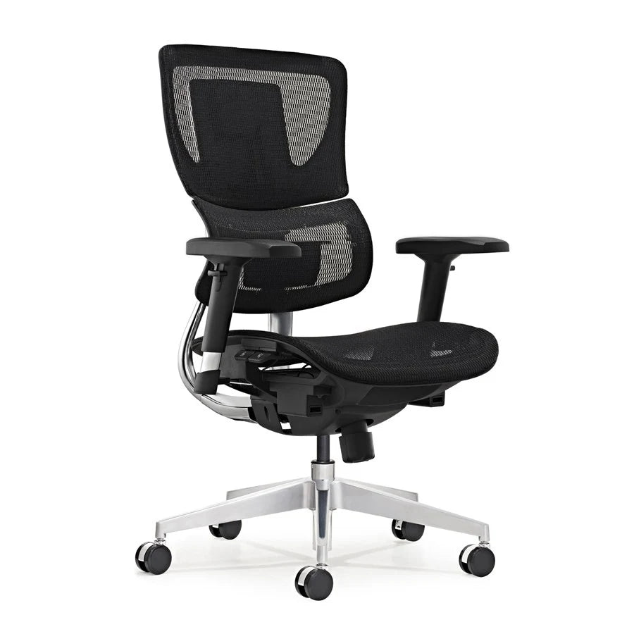 JMT-955402 Executive Mesh Office Chair with Headrest and Swivel Base for Computer and Conference Use