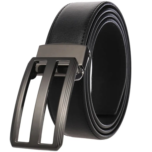 JMT-955722 Perforated Zinc Alloy Pin Buckle Belt for Trendy Styling