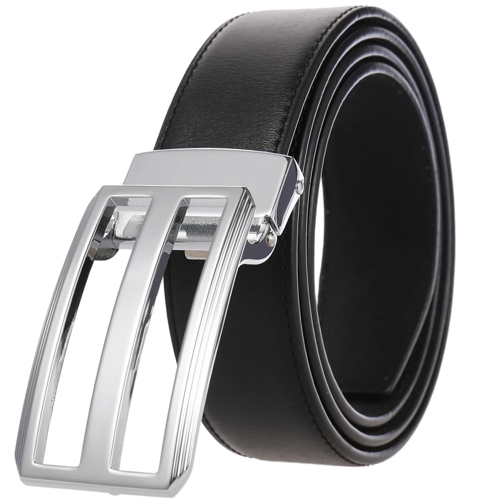 JMT-955722 Perforated Zinc Alloy Pin Buckle Belt for Trendy Styling