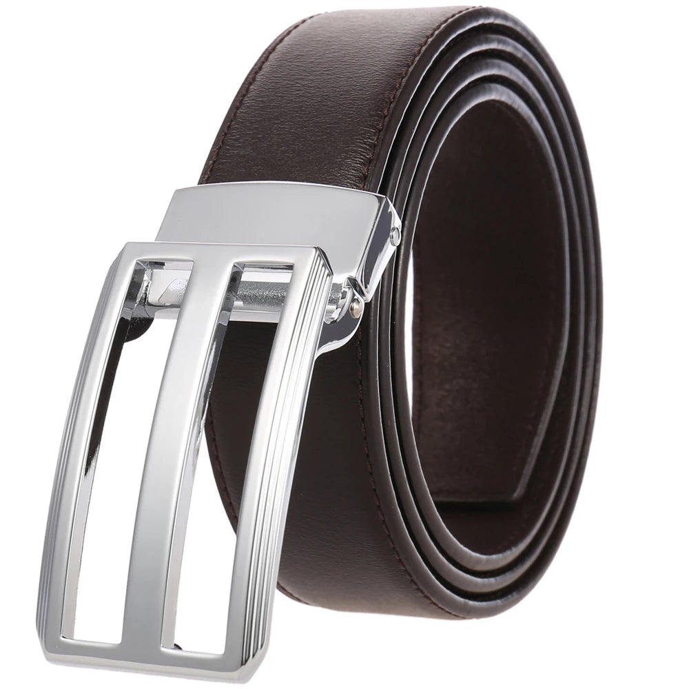 JMT-955722 Perforated Zinc Alloy Pin Buckle Belt for Trendy Styling