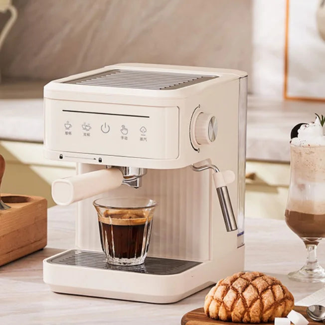 JMT-955786 Compact One-Piece Steam Cappuccino Maker for Home and Office Use