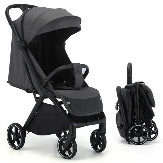 JMT-955978 Compact Lightweight Gravity Folding Baby Stroller for Easy Travel and Storage