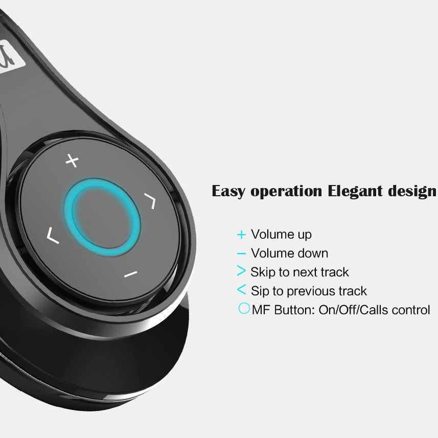 JMT-956106 Wireless Bluetooth Surround Headset with 3D Audio, 25 Hours Music Playback, 28 Hours Talk Time, and 1300 Hours Standby