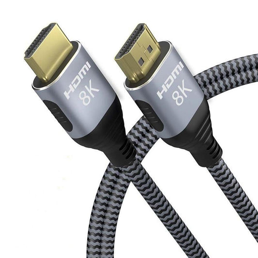 JMT-956298 Ultra-Clear Audio and Video Cable with Nylon Braided Mesh - DP to MiniDP Adapter Cable