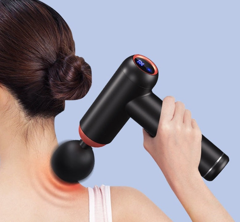 JMT-956362 Mini Electric Vibration Massage Device - USB Rechargeable, 6 Speed Muscle Relaxation Tool