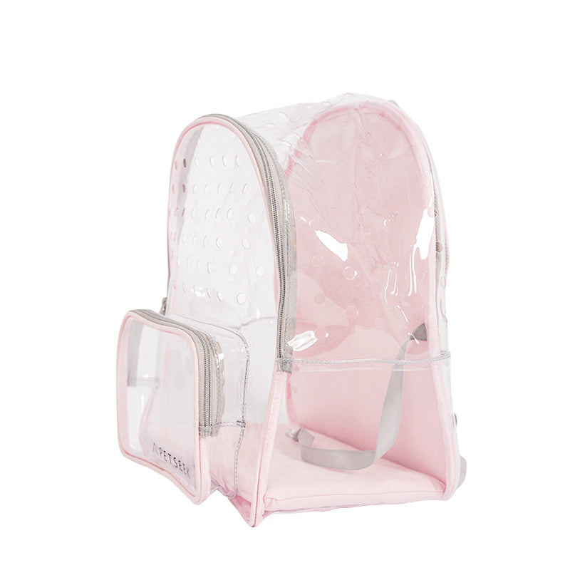 JMT-956362 Transparent Portable Cat Carrier Backpack for Outdoor Walks