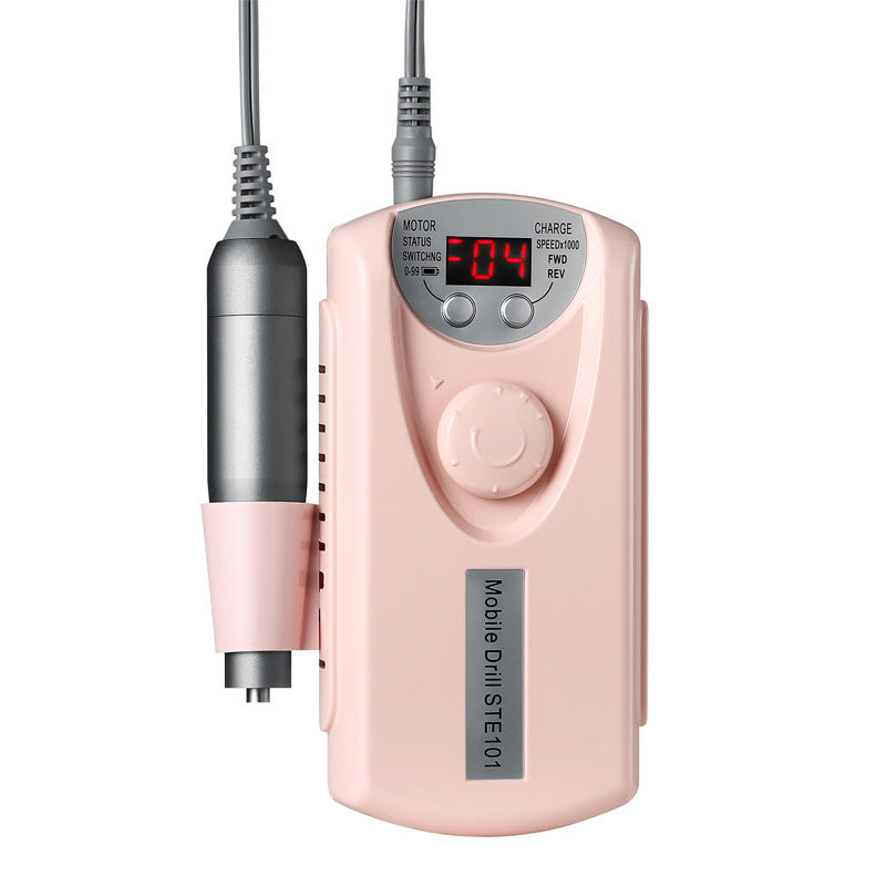 JMT-956426 Rechargeable Nail Polisher with Adjustable Speed and Long Battery Life